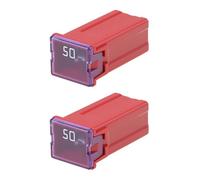 Briny River Lot de 2 fusibles à fusion lente pour voiture 50 A 13133862 compatibles avec Vauxhall