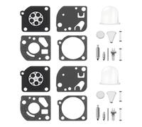Briny River Lot de 2 kits de réparation de diaphragme de carburateur compatibles avec Zama RB-47 C1Q-E3 C1Q-E4 C1Q-E6A C1Q-W11 W12 C1Q-W34A