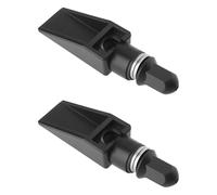 Briny River Lot de 2 Loquets de Grille de Radiateur pour Tondeuses à Montage Central Compatible avec Grasshopper PowerVac 15B Et 16.