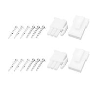 Briny River Lot de 2 Mini-connecteurs Femelles 3 Broches pour Câbles de 1,50 Mm à 2,40 Mm Compatible avec MATE-N-LOK Les Connecteurs