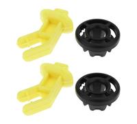 Briny River Lot de 2 paires de clips de support de capot avant de voiture et œillets 1729997 AM51-16828-AB compatibles avec Ford C-max/Grand C-max MK2 2011-2019
