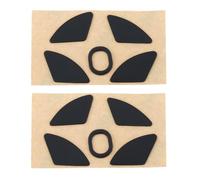 Briny River Lot de 2 pieds de souris compatibles avec Corsair SABRE RGB RGB sans fil Noir