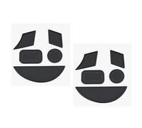 Briny River Lot de 2 pieds de souris lisses pour skateboard - Épaisseur 0,6 mm PTFE - Compatible avec Razer Naga 2014