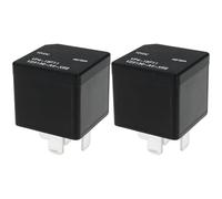 Briny River Lot de 2 relais automobiles 5 broches VF4-15F11 12 V DC 40 A/30 A de rechange pour véhicule électrique