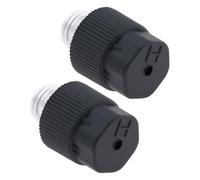 Briny River Lot de 2 valves M12 x 1,5 mâles pour port de charge CA avec bouchons MT0105, 800-955