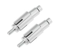 Briny River Lot de 2 vis d'extension de guidon M6 13-19 mm en aluminium pour motocross