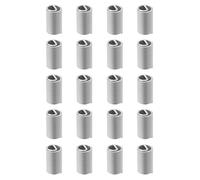 Briny River Lot de 20 Inserts Hélicoïdaux Extra Longs en Acier Inoxydable 304 Filetage 3D M9 x 1,25 Manchon de Réparation Allongé