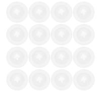 Briny River Lot de 200 Cache-vis en Plastique de 12 Mm pour Vis Autotaraudeuses Capuchon de Protection à Tête Carrée pour Meubles Décoration DIY Blanc