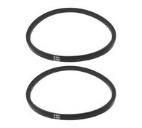 Briny River Lot de 2pcs Courroies de Transmission pour Tondeuse à Gazon 754-04002 954-04002 578453624 Compatible avec Bolens - 650F 662F 662G 683G 683H 80,7x1,6x1cm