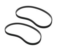Briny River Lot de 2pcs Courroies Trapézoïdales à 4 Nervures 4PJ470 en Caoutchouc Nervuré 185J pour Tapis Roulant Masseur Tondeuse à Gazon Tronçonneuse Compresseur d'air 470mm Noir