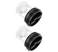 Briny River Lot de 2pcs Filtres de Pompe de Vidange pour Machine à Laver Compatible avec HOTPOINT Compatible avec INDESIT