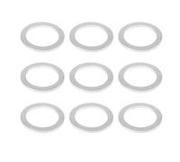 Briny River Lot de 30 bagues d'étanchéité en aluminium 18 x 24 x 1,5 mm DIN7603 Forme A Convient pour automobiles, pipelines et machines