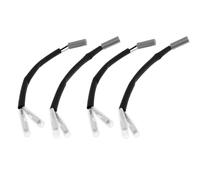 Briny River Lot de 4 adaptateurs de clignotants LED compatibles avec Suzuki SV650 SV1000 SV650S SV1000S