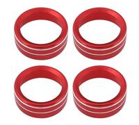 Briny River Lot de 4 Boutons de Commande de Console Centrale Compatible avec Jeep Wrangler JL JLU 2018-2021