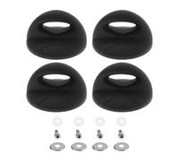 Briny River Lot de 4 Boutons de Couvercle de Casserole M5 75 X 45 Mm Compatibles avec Les Mijoteuses Les Mijoteuses Et Divers Couvercles d'ustensiles de Cuisine