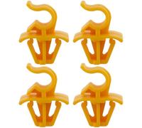 Briny River Lot de 4 clips de support de capot 5M0823397B compatibles avec VW Golf Plus Up Compatible avec Seat Mii