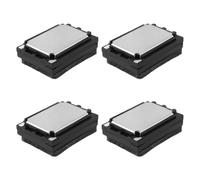 Briny River Lot de 4 haut-parleurs miniatures de rechange 8 Ohm 1 W Max Sugar Cube avec coussinets de soudure pour décodeur sonore DCC Noir 11 mm x 15 mm