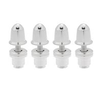 Briny River Lot de 4 Hélices d'avion RC de 2,3 Mm avec Serrage d'arbre D'hélice en Alliage D'aluminium