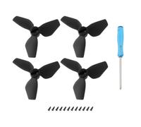 Briny River Lot de 4 hélices de rechange à dégagement rapide avec clé à vis compatibles avec drone DJI Neo