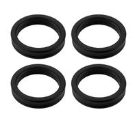 Briny River Lot de 4 joints de tuyau d'eau de voiture Joint torique de durite de radiateur 06B121687 compatible avec Audi A1 (2011-2015) Sportback (2011-2015) A3 (1996-2012) 26,5 x 20,5 x 5,35 mm Noir