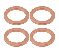 Briny River Lot de 4 Joints de Vidange d'huile Moteur 90430-14M09 Compatible avec Yamaha F25A F25D FT25B