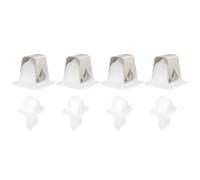 Briny River Lot de 4 loquets de porte de sèche-linge avec plug-ins AP4037288 19950209 306436VP 33001791 PS2029855 R0601523 W10116757 Y313912 Compatible avec Whirlpool Compatible avec Maytag