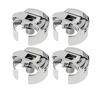 Briny River Lot de 4 Manchons de Bobine de Fil à Broder pour Machine à Broder par Ordinateur avec Boîtier de Bobine en Acier BC-DBZ(3)-NBL Compatible avec Tajima TM TMB TMBE TMBW