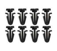 Briny River Lot de 50 Clips de Calandre Noirs 01553-03831 Fixations de Rechange Compatible avec Nissan Patrol Navara Pathfinder Frontier Titan