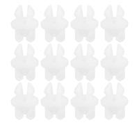 Briny River Lot de 50 Clips de Fixation pour Serrure de Porte Automobile OE 171837199 0039885078 Compatible avec VW Caddy 2003-2015 Compatible avec Audi 80 B3 1987-1991 Blanc