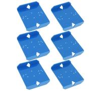 Briny River Lot de 6 Gabarits de Perçage pour Charnières Dissimulées 35 Mm Et 40 Mm Localisateur de Trous Guide de Perçage Outil de Positionnement pour Charnières D'armoire
