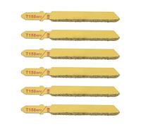 Briny River Lot de 6 lames T150RFF à tige en T de 76 mm de long et 54 mm de long pour couper le granit et le marbre