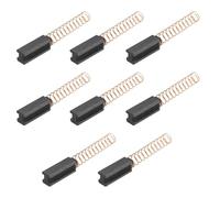 Briny River Lot de 8 balais de charbon compatibles avec Leister Hot Jet S - 5 x 6 x 16 mm - Balais de moteur avec ressort 100.645