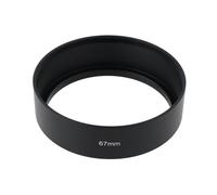 Briny River Pare-Soleil Standard en Alliage d'aluminium à Visser pour Objectifs avec Filetage de Filtre Avant de 67 Mm