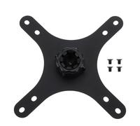 Briny River Support de moniteur portable avec vis compatible avec trous de montage standard VESA (75 x 75 mm/100 x 100 mm) Tête sphérique de 17 mm