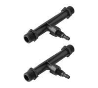 Briny River Venturi Lot de 2 tubes d'injecteur d'engrais 1/2BSP pour système d'irrigation et injection chimique