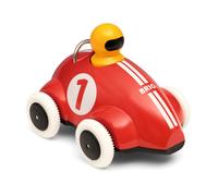 BRIO - 30226 - Voiture de Course Push & Go Rouge - Jouet d'éveil Premier Age - Stimule la motricité - Système à rétrofriction Facile à Faire fonctionner - Dès 12 Mois