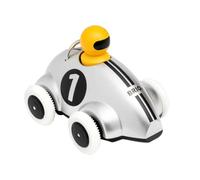 BRIO - 30232 - Voiture de Course Push and Go Grise