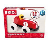 BRIO 30435 - Voiture de Course en Blocs de Construction magnétiques - Jouet pour Enfants à partir de 12 Mois - Jouet à partir de 1 an