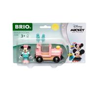 BRIO - 32288 - Minnie Mouse & Locomotive/Disney - Mickey and Friends - sans Pile - Figurine Incluse - pour Circuit de Train en Bois - Jouet pour garçons et Filles dès 3 Ans