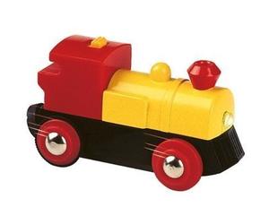 Brio - 33225 - Véhicule À Piles - Locomotive Jaune-Brio-Brio