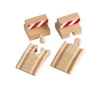Brio 33385 Ensemble de Rampes et Butoirs pour Train en Bois - Lot de 2