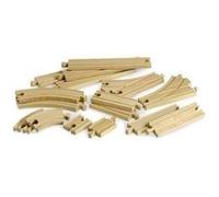 Circuit trains GENERIQUE Brio - 33402 - Circuits de train en bois - Coffret évolution Intermédiaires - 16 pièces