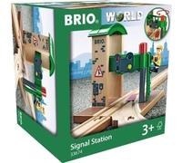 Brio World Station de Controle et d'Aiguillage - Accessoire pour circuit de train en bois - Ravensburger - Mixte dès 3 ans - 33674