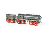 BRIO World - 33697 - Train Grande Vitesse - pour Circuit de Train en Bois - Système d'attache aimantée - Jouet pour garçons et Filles à partir de 3 Ans