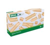 BRIO 33772 Coffret sp cial de 50 rails de chemin de fer en bois