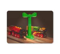 Brio Accessoire pour circuit de train en bois 33836 – Piles incluses – Vert G