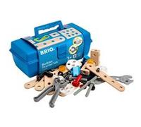 Brio - 34586 - jeu d'imitation - outil et établi - boîte a outils builder - 48 pièces