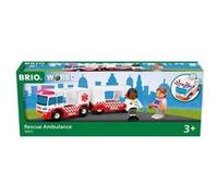 BRIO 36035 Camion ambulance Son et lumiere - Nouevelle edition Multicolore G