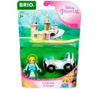 Brio - 33322 - Cendrillon Wagon Disney Princesses - Accessoire Pour Circuit De Train En Bois - Avec Connexions Aimantées - A Partir De 3 Ans