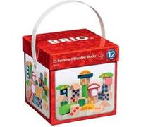 BRIO - Blocs de construction a motifs - Seau 25 Pces Neutre G